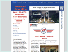 Tablet Screenshot of movemartinc.com